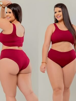 BÍQUINI PLUS REF: 300 - PACOTE COM 6 PEÇAS