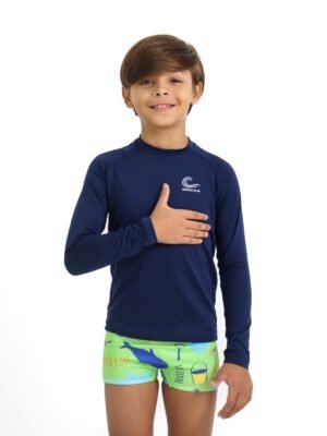 CAMISA DE PROTEÇÃO INFANTIL LISA - PACOTE COM 10 PEÇAS