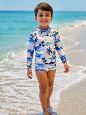 CONJUNTO DE PROTEÇÃO INFANTIL MASCULINO